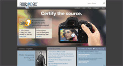 Desktop Screenshot of fourandsix.com